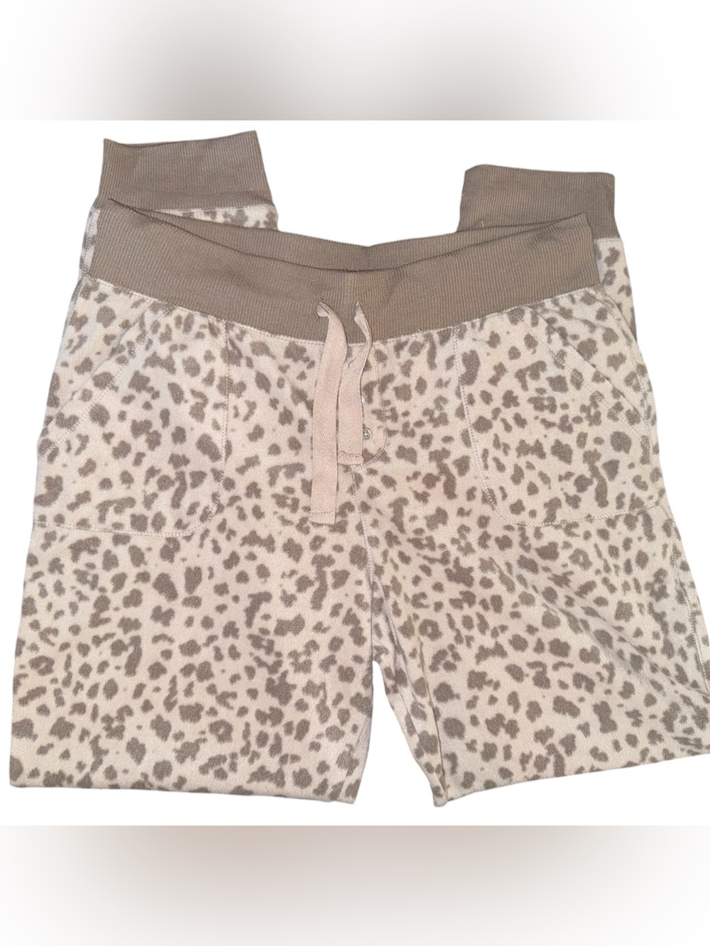 Women’s leopard print joggers